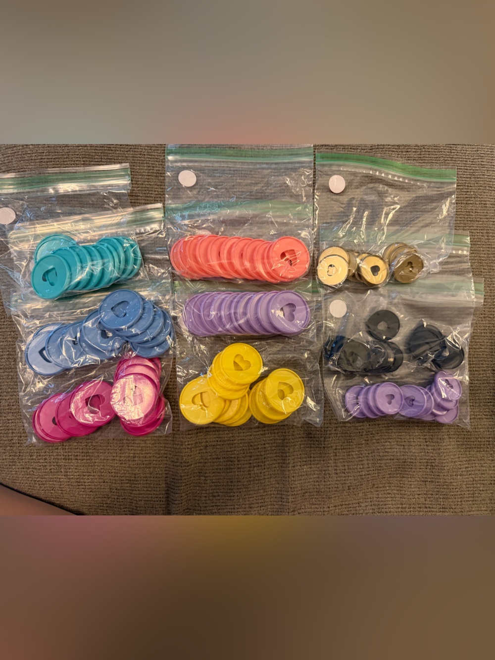 Assorted Color Happy Planner Discs